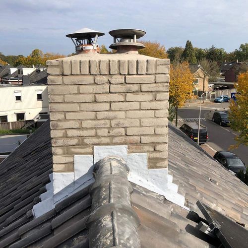 Schoorsteenrenovatie in Heeswijk Dinther